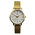 Crown Watch Bold Mesh Gold