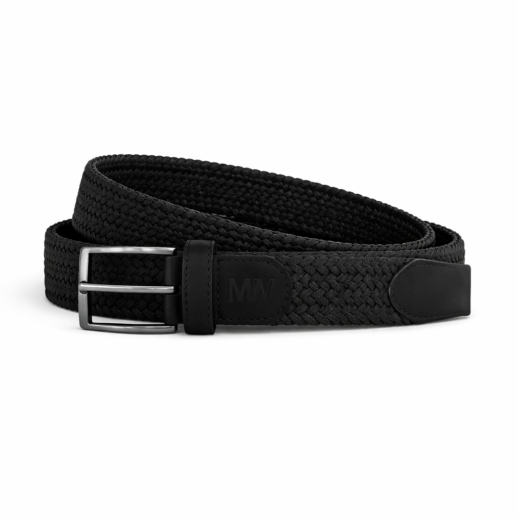 MW Belt Gun Metal Zwart