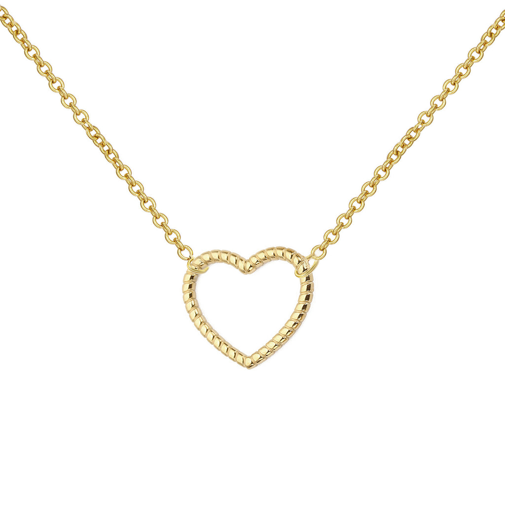 Nekke Twist Heart Gold