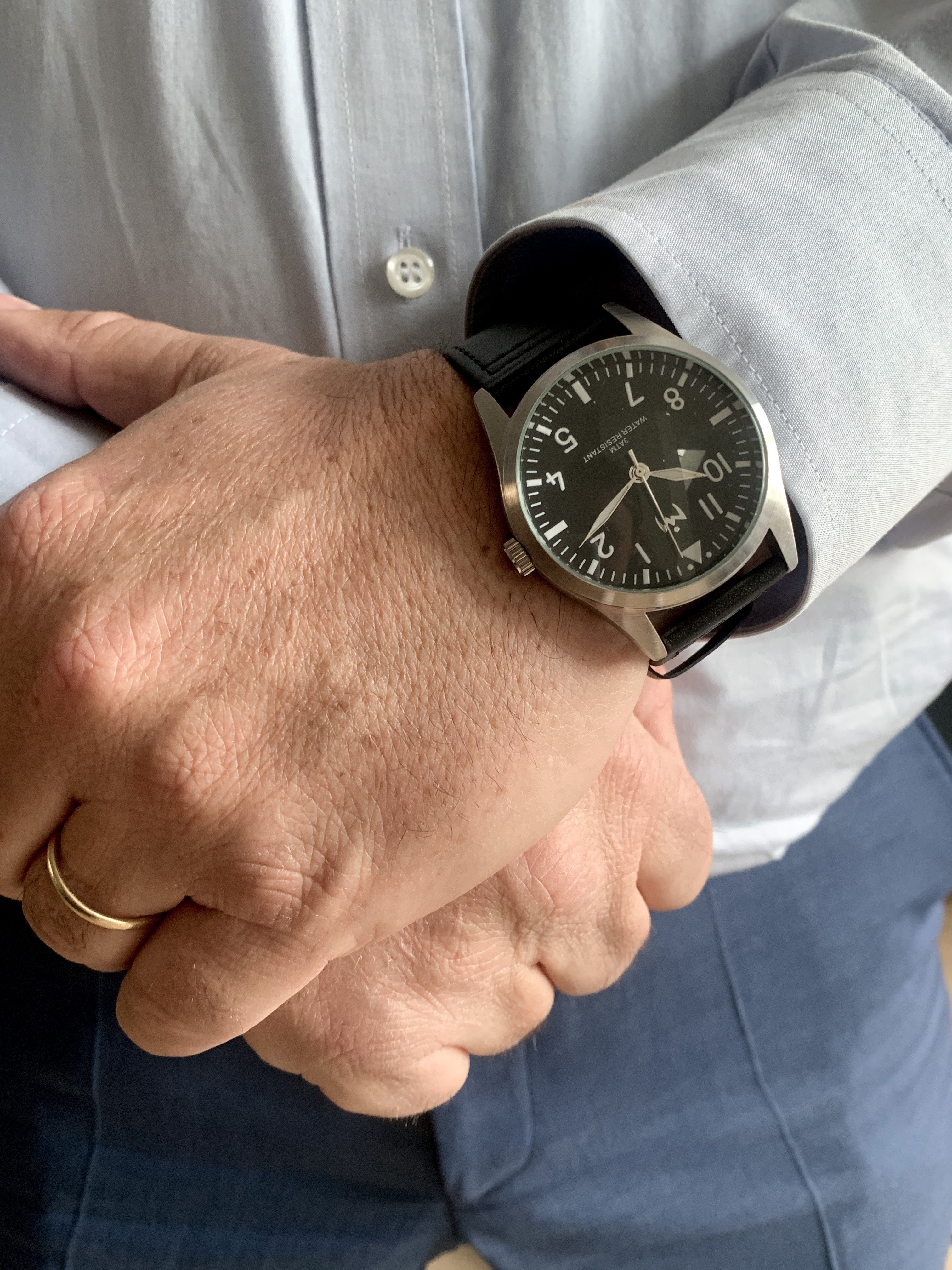 Crown Watch Pilot
